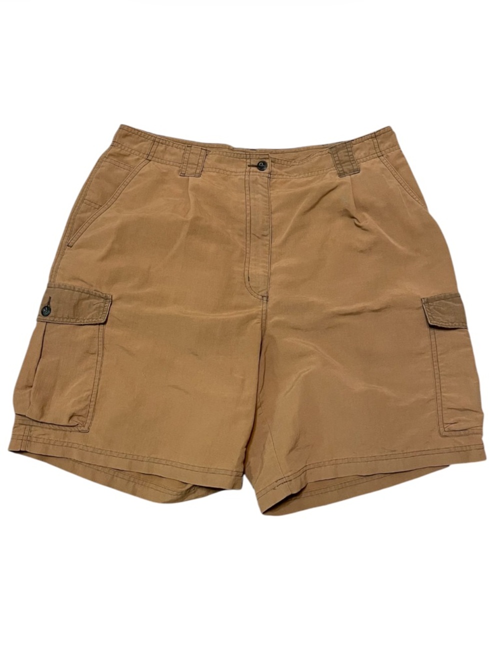 Women's L.L. Bean Traveler Cargo Shorts Size 16 Hiking Outdoor